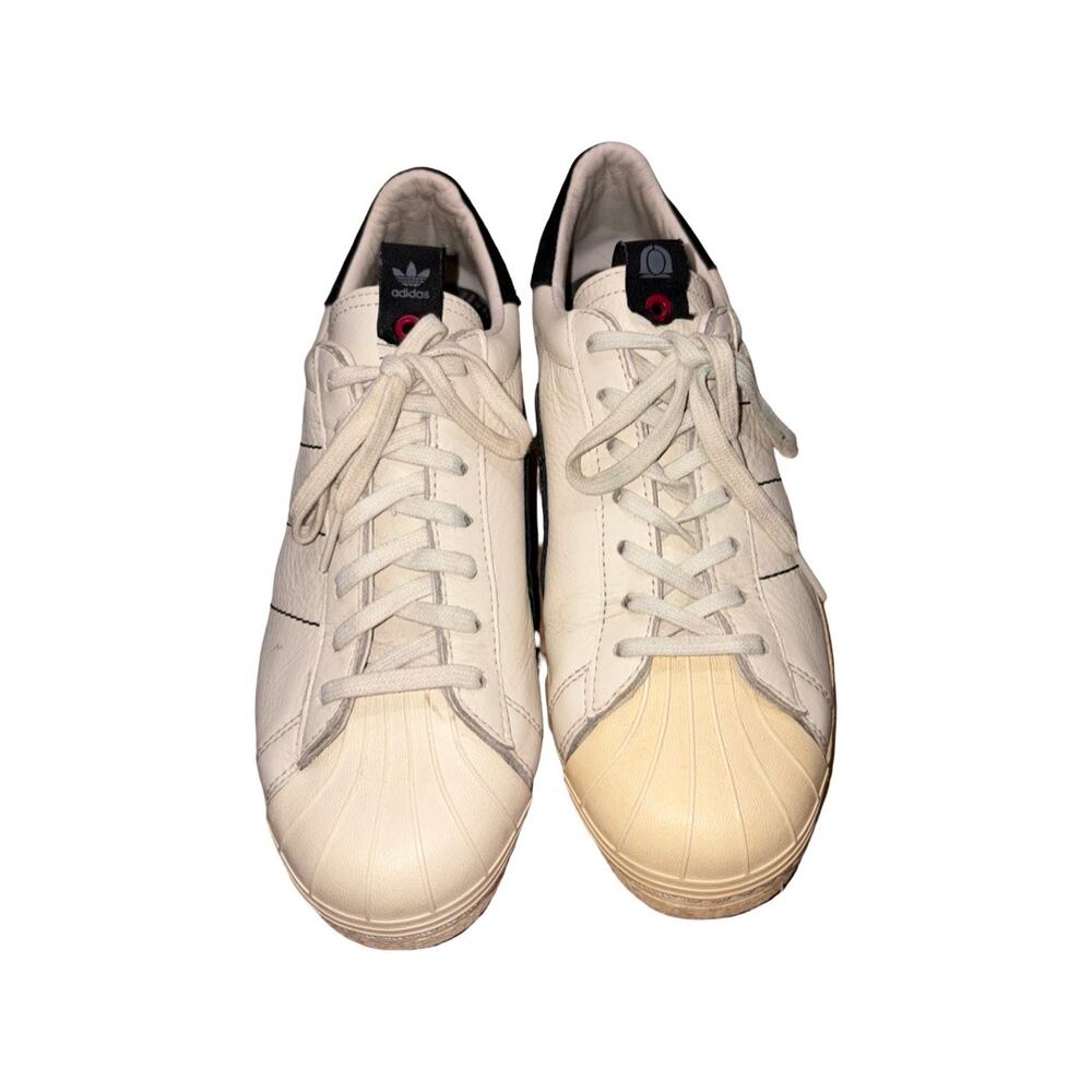 Adidas x Kasina Superstar 80s Off-White Leather Sneakers   Size:  US 8.5 Male